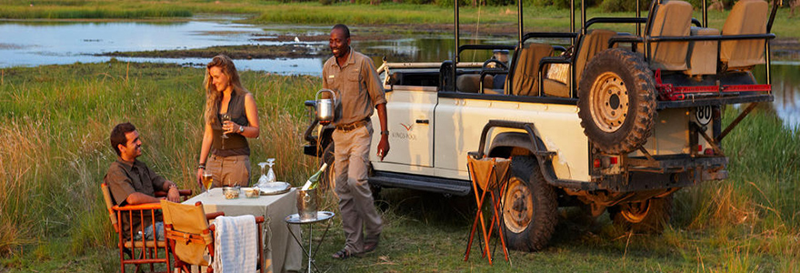 des safaris au Botswana